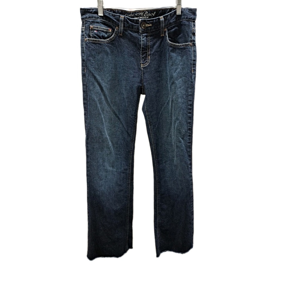 Tommy Hilfiger Jeans Womens Sz 8 Classic Hope Boot Cut Medium Wash Stretch 31x30